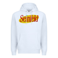 White seinfeld Premium Hoodie - DesigneFamous