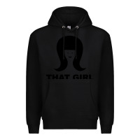 Black that girl Premium Hoodie - DesigneFamous