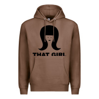 Chestnut that girl Premium Hoodie - DesigneFamous
