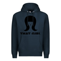 Navy that girl Premium Hoodie - DesigneFamous