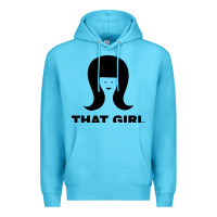 Ocean Blue that girl Premium Hoodie - DesigneFamous
