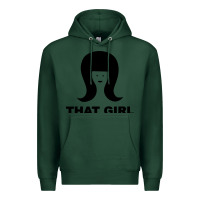 Sports Green that girl Premium Hoodie - DesigneFamous