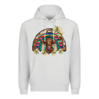 Scottish Calf Rainbow Premium Hoodie | Teevron