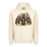 Tofu scottish calf rainbow Premium Hoodie - BarkalooDesign