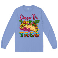 Colony Blue cinco de taco Long Sleeve Tee - Artiststas