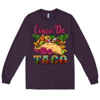 Plum cinco de taco Long Sleeve Tee - Artiststas
