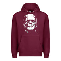 Burgundy frankenstein Premium Hoodie - DesigneFamous
