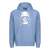Colony Blue frankenstein Premium Hoodie - DesigneFamous
