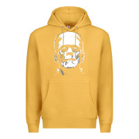 Mustard frankenstein Premium Hoodie - DesigneFamous