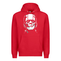 Red frankenstein Premium Hoodie - DesigneFamous