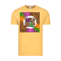 Vintage Mustard halloween cow mama Vintage Tee - LillyAllenDesigns