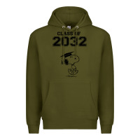Army Green funny graduation class of 2032 Premium Hoodie - DesigneFamous