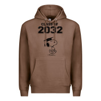 Chestnut funny graduation class of 2032 Premium Hoodie - DesigneFamous