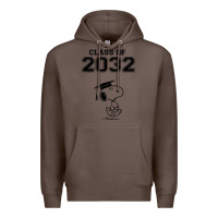 Coffee funny graduation class of 2032 Premium Hoodie - DesigneFamous