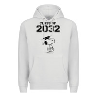 Dove Grey funny graduation class of 2032 Premium Hoodie - DesigneFamous