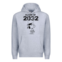 Heather Grey funny graduation class of 2032 Premium Hoodie - DesigneFamous