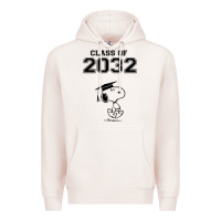 Pale Pink funny graduation class of 2032 Premium Hoodie - DesigneFamous