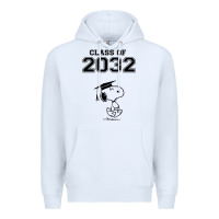 White funny graduation class of 2032 Premium Hoodie - DesigneFamous