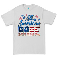 Dove Grey All American Babe Premium Tee - LillyAllenDesigns