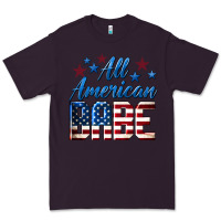 Plum All American Babe Premium Tee - LillyAllenDesigns