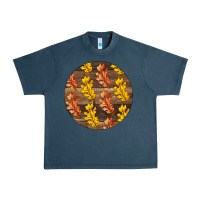 Midnight Navy Fall Rounded Urban Heavy Tee - LillyAllenDesigns