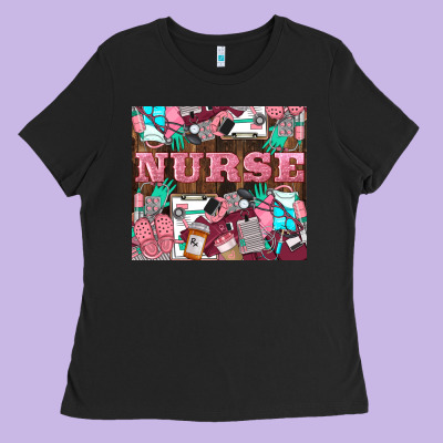 Nurse Ladies Tee Designed By Lillyallendesigns