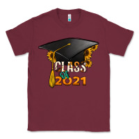 Burgundy Class of 2021 Classic Tee - Jasminsmagicworld
