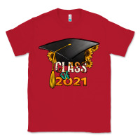 Red Class of 2021 Classic Tee - Jasminsmagicworld