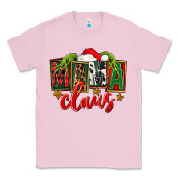 Bubblegum Pink Christmas Mama Claus Mother's Day Classic Tee - FaDigitalArtStudio