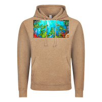 Vintage Coffee lobster license plate Vintage Hoodie - BarkalooDesign