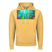 Vintage Mustard lobster license plate Vintage Hoodie - BarkalooDesign