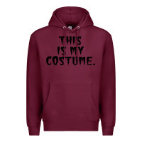Burgundy halloween costume ideas Premium Hoodie - DesigneFamous