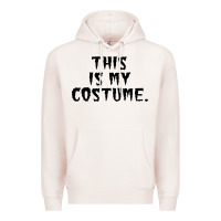 Pale Pink halloween costume ideas Premium Hoodie - DesigneFamous