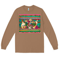 Toasted Coconut mexican tequila skull roses cactus sombrero Long Sleeve Tee - Artiststas