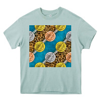 Arona american football medal with leopard Heavy Core Tee - BundleAndBundleShop