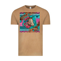 Vintage Camel floral horse Vintage Tee - LillyAllenDesigns