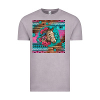 Vintage Zinc floral horse Vintage Tee - LillyAllenDesigns