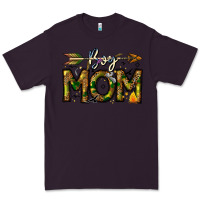 Plum Boy Mom Premium Tee - CowhideDigitalArt