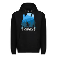 Black horizon zero dawn Premium Hoodie - DesigneFamous