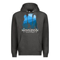 Charcoal Heather horizon zero dawn Premium Hoodie - DesigneFamous