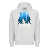 Dove Grey horizon zero dawn Premium Hoodie - DesigneFamous