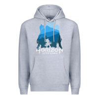 Heather Grey horizon zero dawn Premium Hoodie - DesigneFamous