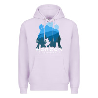 Lilac horizon zero dawn Premium Hoodie - DesigneFamous