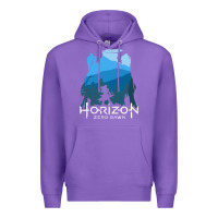 Purple horizon zero dawn Premium Hoodie - DesigneFamous