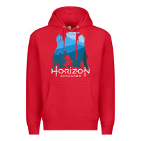 Red horizon zero dawn Premium Hoodie - DesigneFamous
