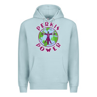 Blue Mist heavyweights power Premium Hoodie - DesigneFamous