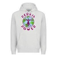 Dove Grey heavyweights power Premium Hoodie - DesigneFamous