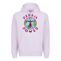 Lilac heavyweights power Premium Hoodie - DesigneFamous