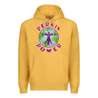 Mustard heavyweights power Premium Hoodie - DesigneFamous