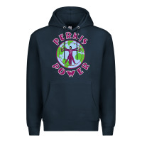Navy heavyweights power Premium Hoodie - DesigneFamous